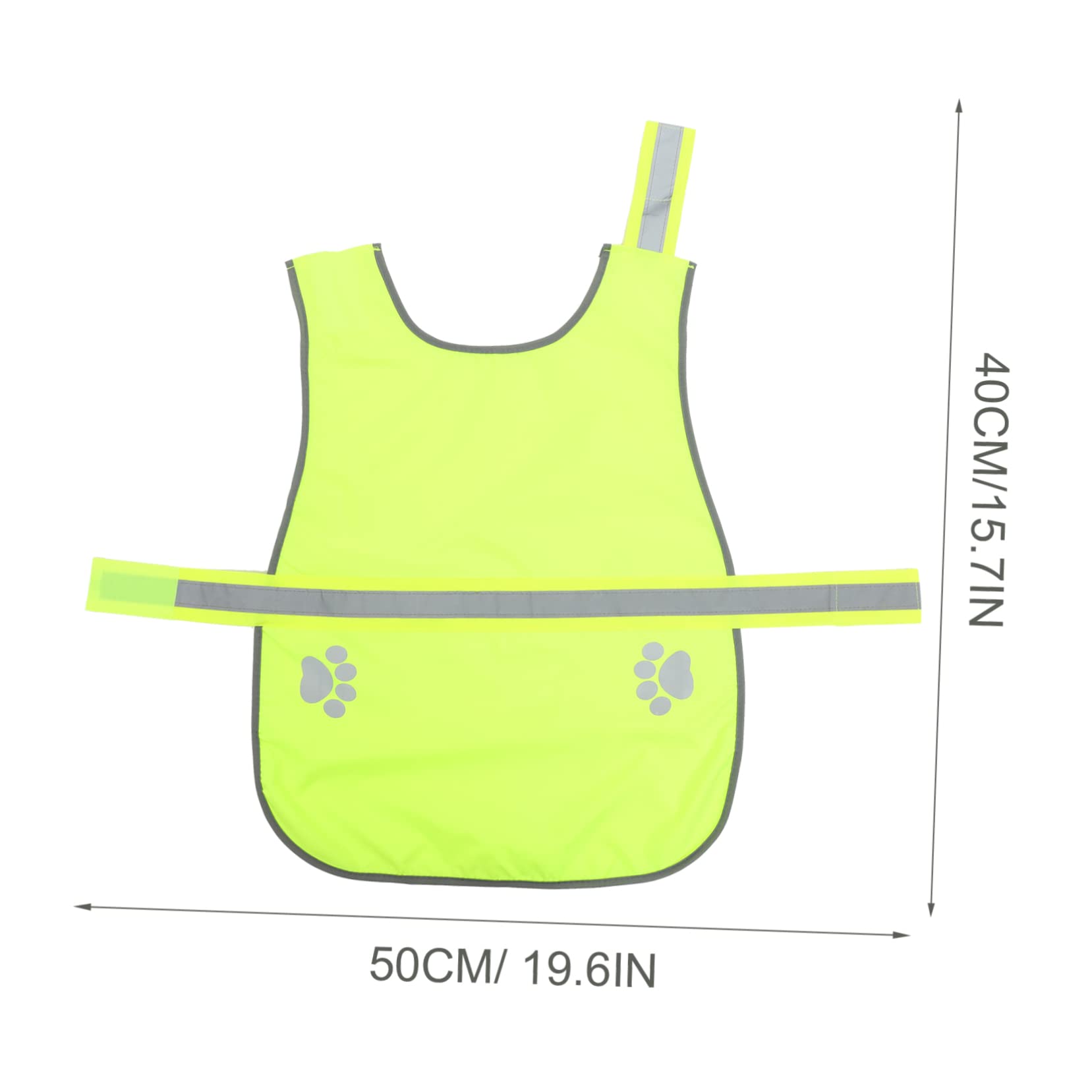Sosoport 3piezas Chaleco Reflectante para Perros y Transpirable Ropa Fluorescente De Alta Visibilidad para Mascotas para Paseos Nocturnos y Actividades Al Aire