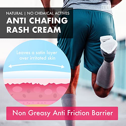 Glamza Chamois Cream Chub Rub’ Anti Chafing Cream for Men & Women - Prevents Chaffing for Cyclists, Runners and More 50ml Glamza Chamois Cream Chub Rub’ Anti Chafing Cream for Men & Women - Prevents Chaffing for Cyclists, Runners and More 50ml