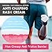 Glamza Chamois Cream Chub Rub’ Anti Chafing Cream for Men & Women - Prevents Chaffing for Cyclists, Runners and More 50ml Glamza Chamois Cream Chub Rub’ Anti Chafing Cream for Men & Women - Prevents Chaffing for Cyclists, Runners and More 50ml