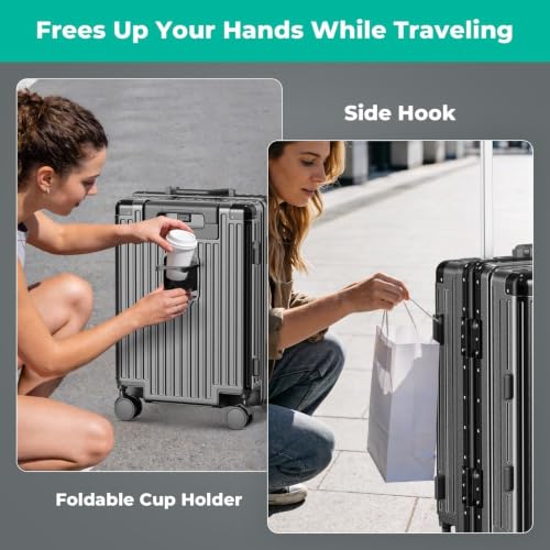 20 Inch Zipperless Carry-On