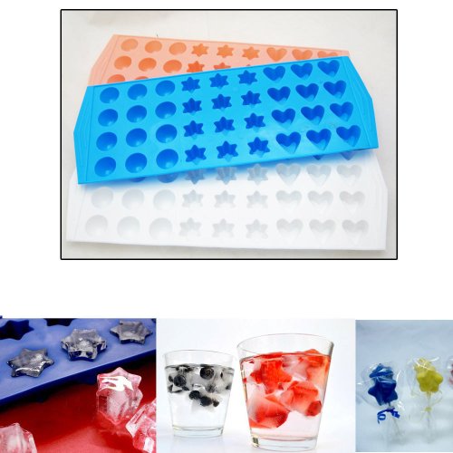 Set de 3 moldes para cubitos de hielo miniatura 6