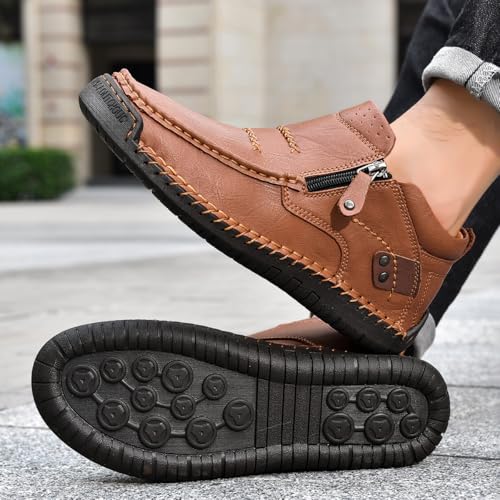 Image of Coramtty Mens Classic Loafers Moccasins Walking Outdoor Walking Shoes