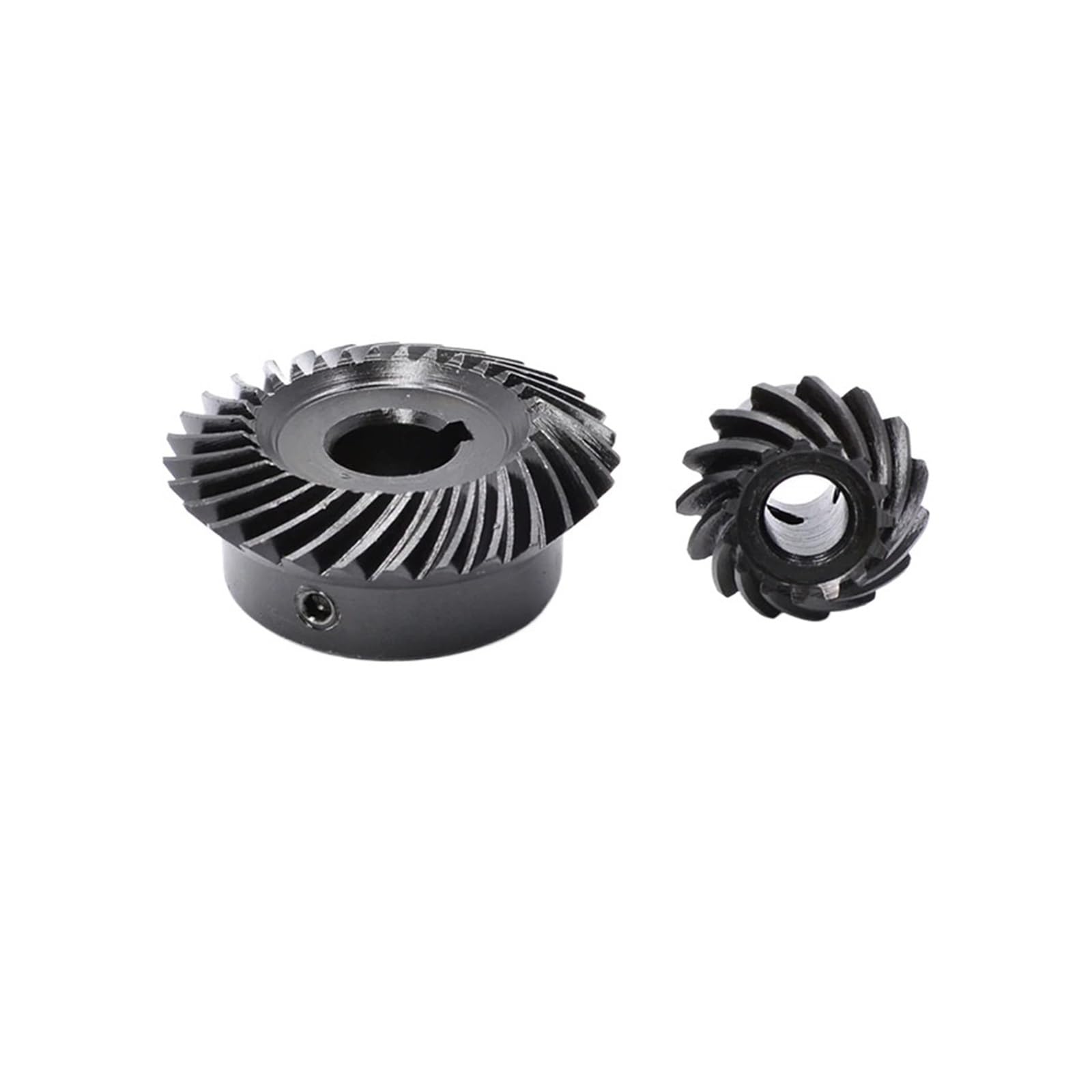 Engrenage à dents coniques en spirale Engrenage conique hélicoïdal en spirale à deux pièces 1,5M20T + 40T rapport 1 à 2 pièces de machine