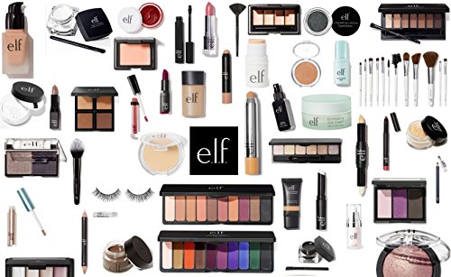 e.l.f. Makeup Assorted 10 Piece Lot Choose Your SKIN TONE Mixed ELF Cosmetics Kit with No Duplicates (Light/Medium)