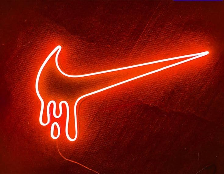 nike red sign
