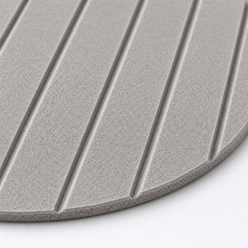 Image of MMT Acoustix Circle Felt Acoustic Wall Panel|Sound Proofing for Room |Premium Acoustic Panel |Pin Board for Wall |Sound Absorbing Panels |Circle Felt Acoustic Wall Panel|Pumice| 60 x 60 cm|2 Pcs
