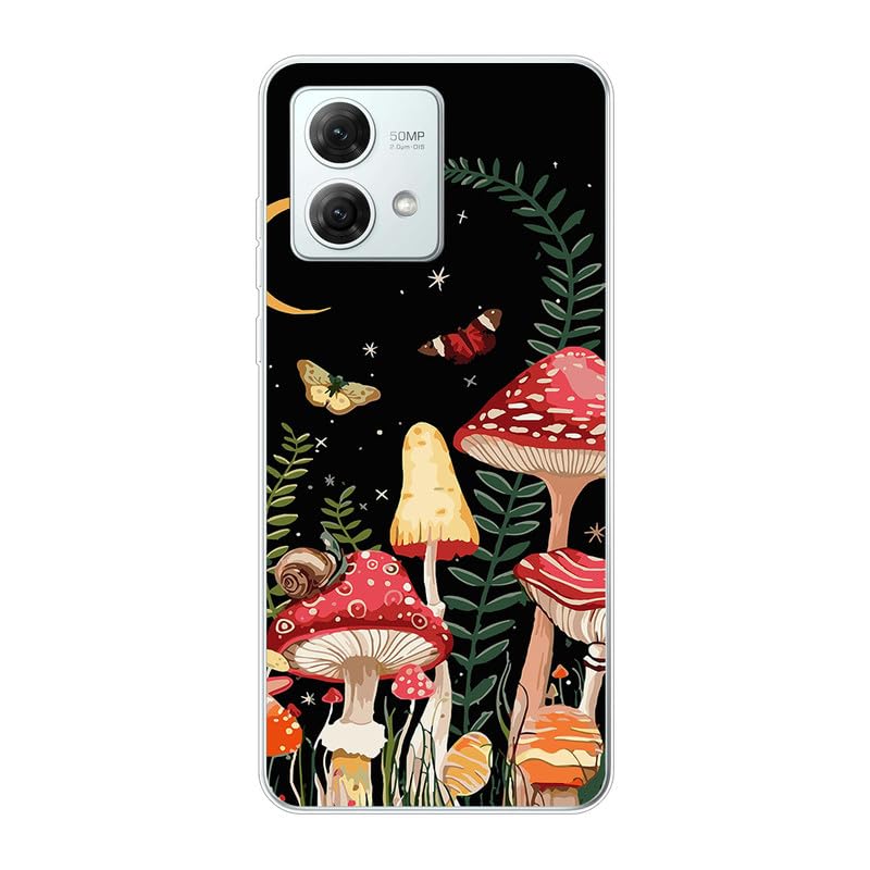 KARTXITAI Cover Compatibile con Motorola moto g84 5G Custodia,Protettiva per Tutto il Corpo Morbida al Tatto,Slim in Silicone TPU con Assorbimento degli Urti e Anti-Graffio - Aurora Boreale