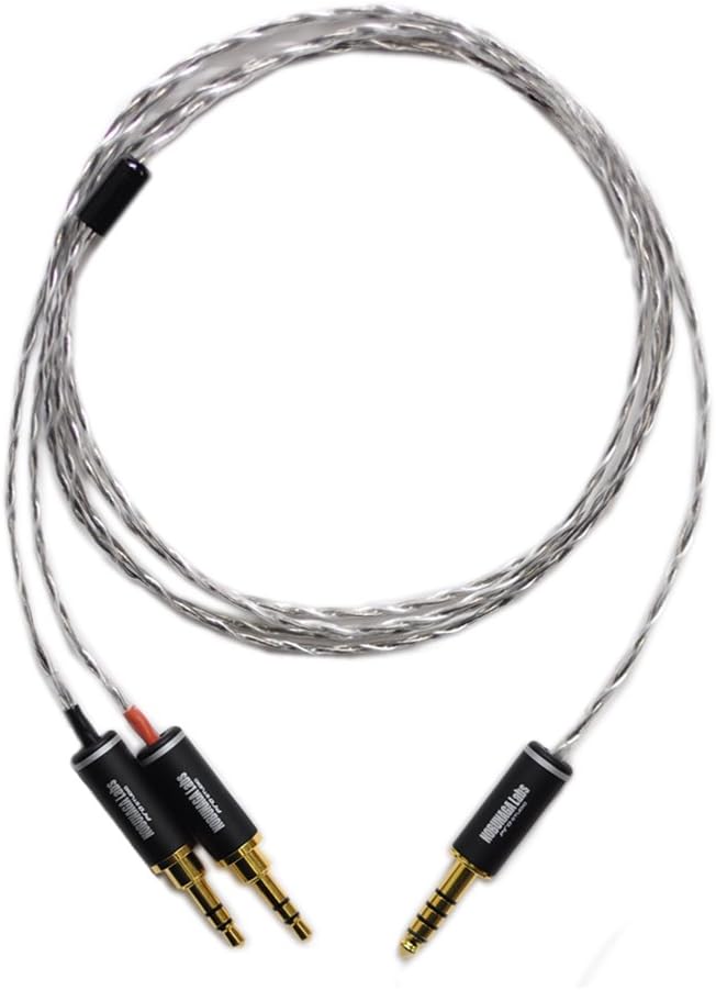 NOBUNAGA Labs "華厳 (Kegon)" 4.4mm 5 Pole Balance/3.5mm 3 Pole×2 (NLH-KGN【Japan Domestic genuine products】