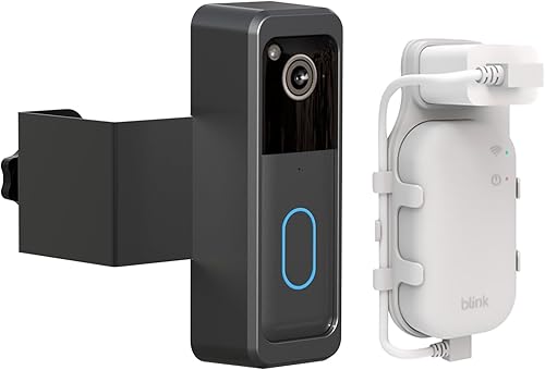 Soporte adhesivo para puerta, ángulo ajustable, accesorios de montaje para timbre de puerta Blink Sistema de seguridad sin taladro