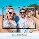 OMOTON Panzer Schutz Glas für Samsung Galaxy Tab A9 Plus, 9H Härte Schutzfolie Folie kompatibel mit Samsung Tab A9 Plus/A9+, Schutzglas mit Rahmen-Installationshilfe, Anti- Kratzer, 2 Stück