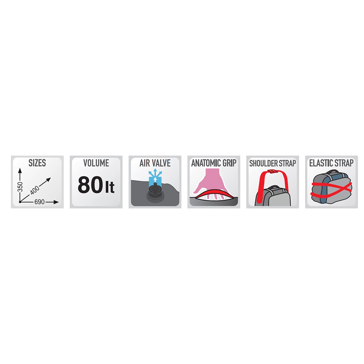 GIVI BORSONE WATERPROOF 80LT