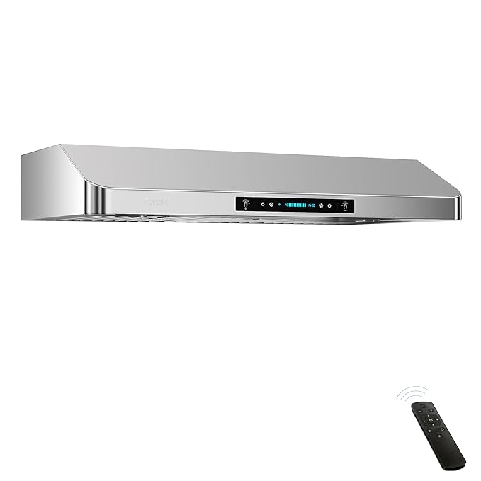 IKTCH IKC01-36 36 Inch Under Cabinet Range Hood