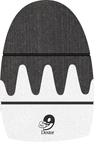 Dexter The 9 Sole Longer Slide 9 Sawtooth Bowling Shoe, Brown, Large (Men's 11-12)