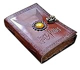 Vintage Leather Journal Harry Potter Gifts for Women Witchcraft Supplies Antique Deckle Edge Paper...