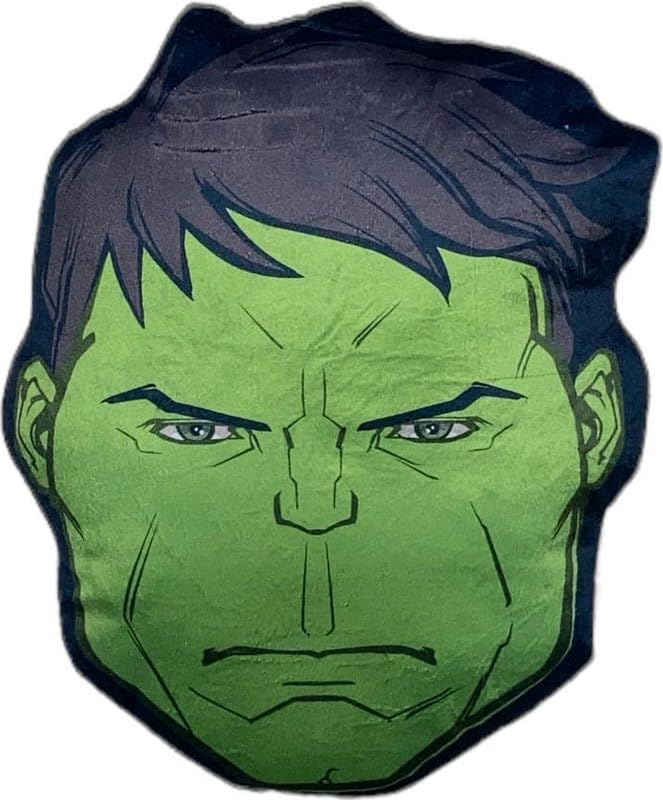 arlis Coussin Hulk Marvel Forme Personnage (Coussin Hulk Forme 32 cm)