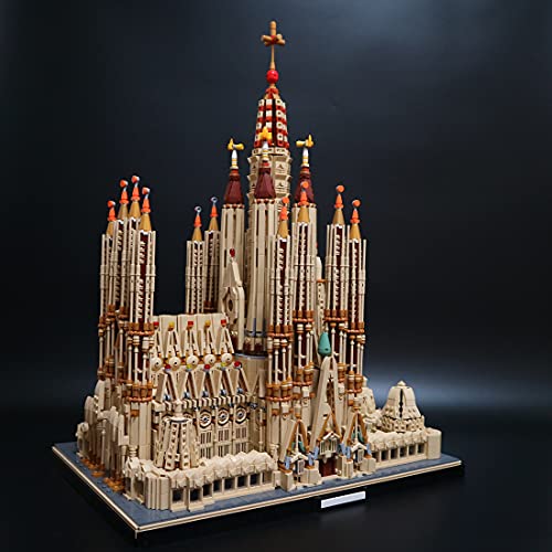 LOTSOFUN Kathedrale Sagrada Família Architektur Modular Building Kirche Bauset, 10083 Teile, MOC-65795 Kompatibel mit… – Bild 6