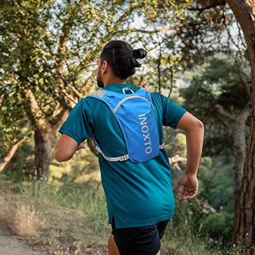 Image of INOXTO Running Hydration Vest Backpack,Lightweight Insulated Pack with 1.5L Water Bladder Bag Daypack for Hiking Trail Running Cycling Race Marathon for Women Men
