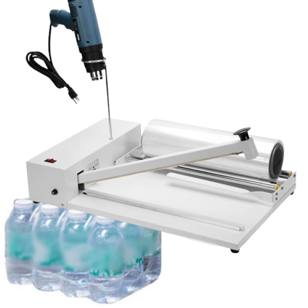 ShaiVrissian Shrink Wrap Machine 2 in 1 Sealer for Pvc Pof Film 600mm