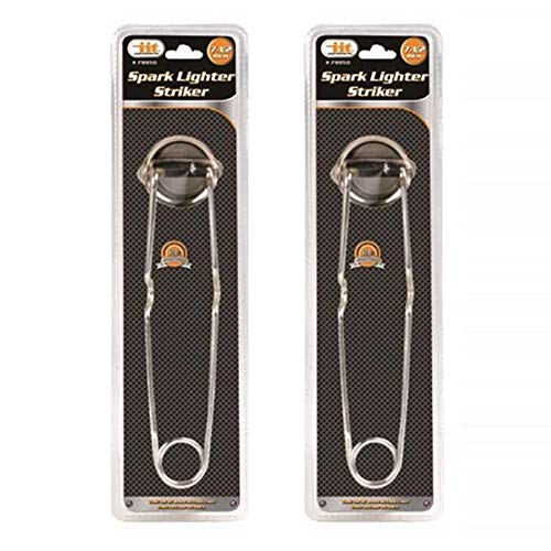 2 Pc Fire Starter Striker Spark Lighter Flint Igniter Torch Welding Outdoor Tool