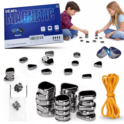 DEJAs Magnetic Chess Game - Magnetic Chess for Family Gatherings-Combining Chess with Magnetic Game for Strategic Play Enhance Thinking in This Innovative Magnet-Based Game