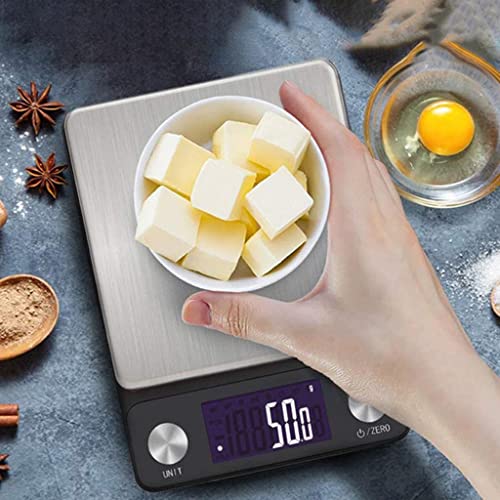 LICHTS Electronic Scale Weight Measuring Waterproof Household for Kitchen Supplies