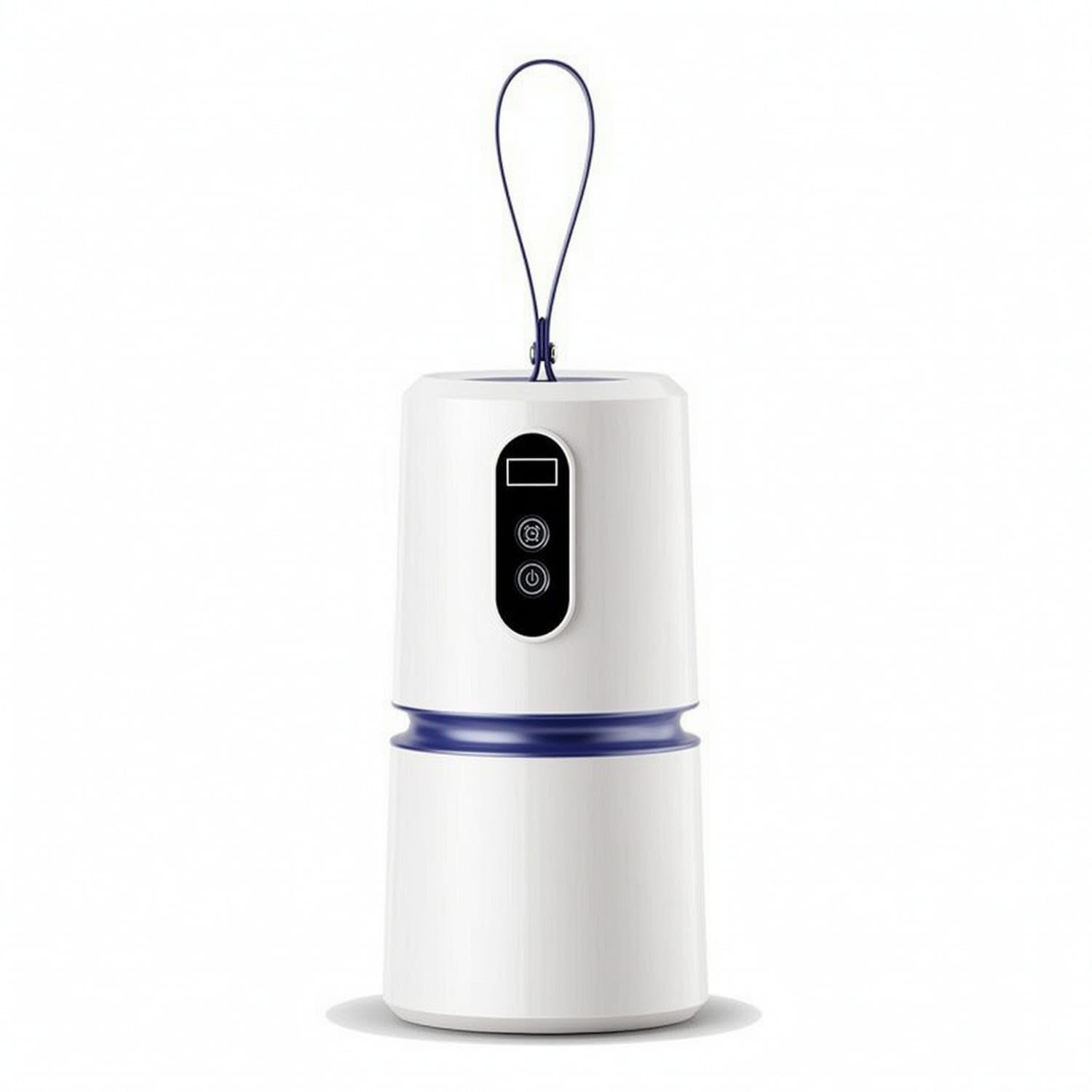 Compact Portable Clothes Dryer Lightweight Mini Clothes Dryer Electric Drying Machine Quiet for Travelers, Students, Dorm Rooms, Apartments, White Blue, Upgraded EU Plug-image-18