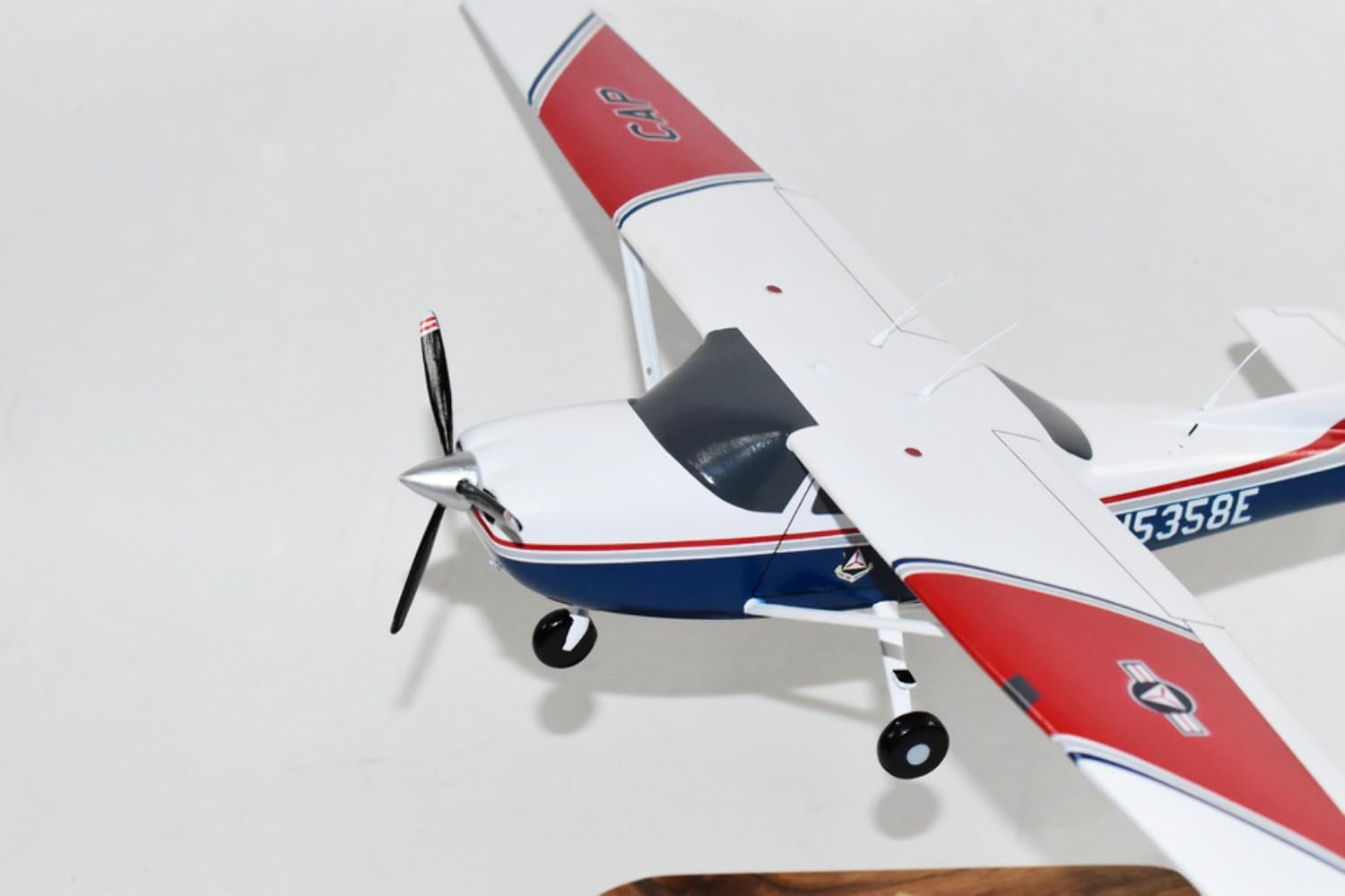 Cessna® 182 Turbo Skylane, Civil Air Patrol, 18in Mahogany Scale Model
