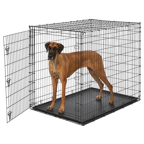 Midwest Homes for Pets Ginormous Single Door 54-Inch Dog Crate fo...