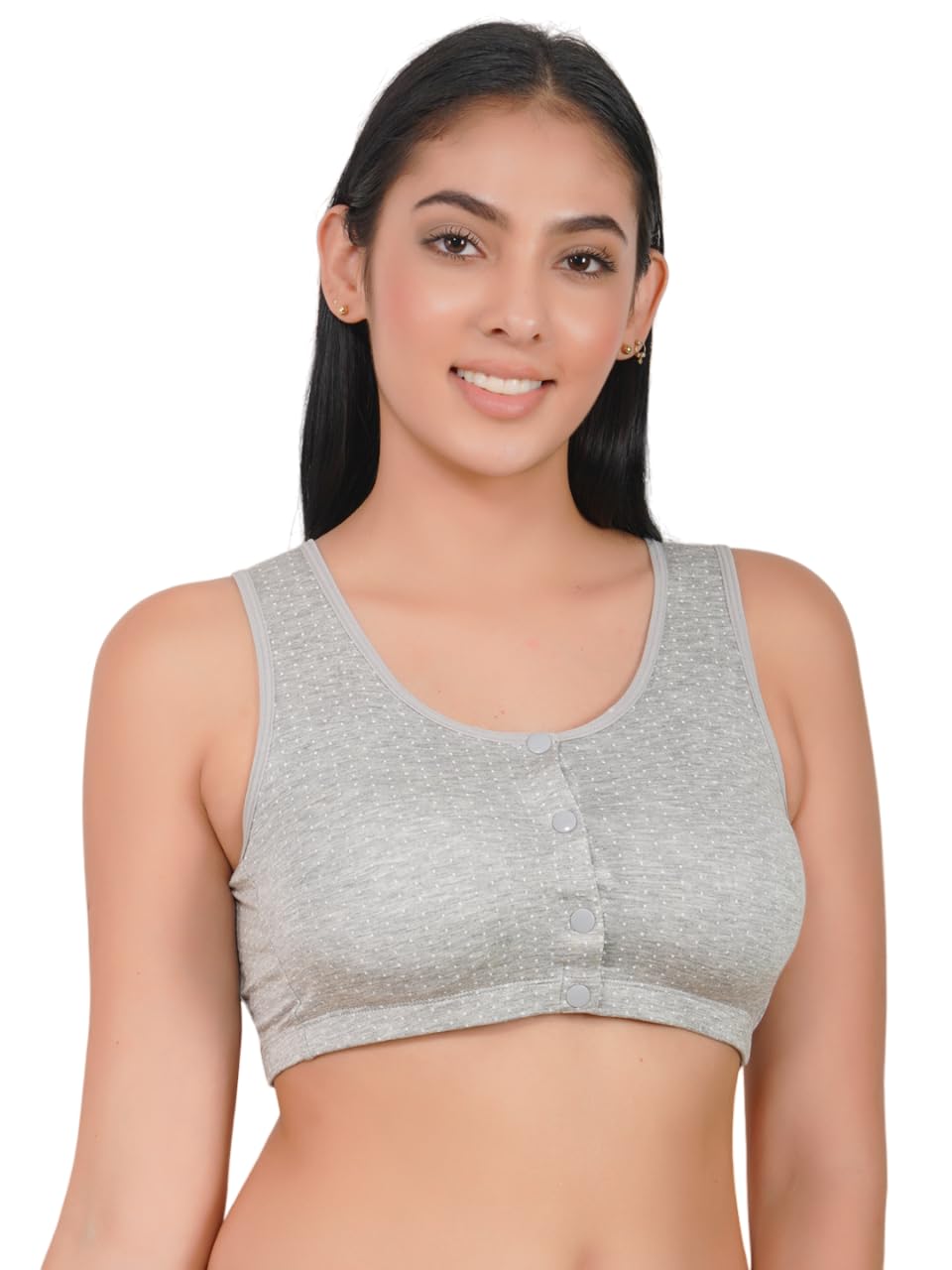 Nursing Bras for Maternity Breast Feeding Seamless Wirefree Push Up Bras for Womens Pregnancy Everyday-image-15