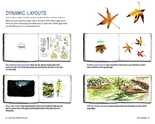 Make Art Where You Are (Guided Sketchbook): A Travel Sketchbook and Guide - Image 2