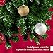 Best Choice Products Artificial Christmas Tree, 6ft Premium Unlit Hinged Design, Dense Branches Realistic Holiday Décor​ w/Easy Assembly, Base
