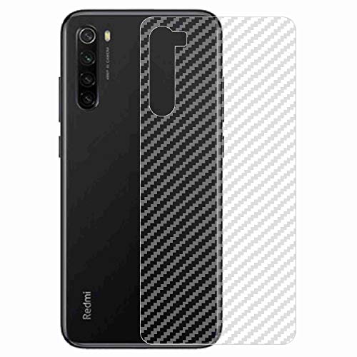Image of Compatible with Redmi Note 8T Back Screen Protective Film Carbon Fiber Skin Transparent Screen Guard Sticker