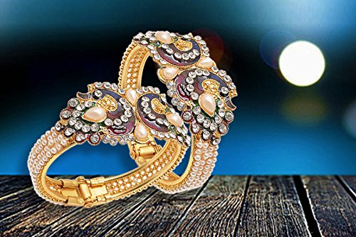 Image of JDX Gold Plated Adjustable Gand Bracelet for Girl & Women