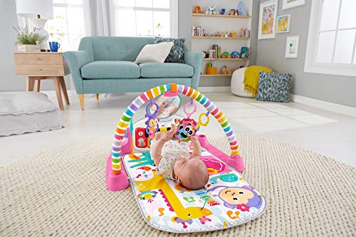 Fisher-Price FWT25 Deluxe Kick and Play Piano Gym, Multi-Colour - Image 4