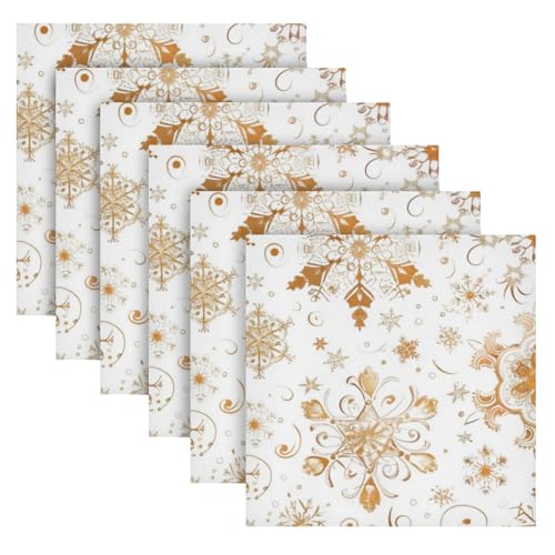 Servilletas de Tela Navidad Multicolor Pack 6 20x20 in miniatura 2