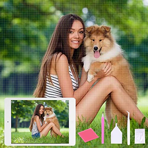 LXX Kit de Pintura de Diamante 5d para Adultos Custom Diamond Painting Puzzle Diamantes 5d Personalizado Diamond Bricolaje Imágenes Completas Personalizada Cover