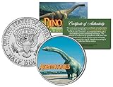 ARGENTINOSAURUSCollectible Dinosaur JFK Kennedy Half Dollar US Colorized Coin