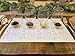 Generic Wine Tasting Placemats Party Kit. Blind Tasting. 4 Wines. Wine and Chocolate Pairing, White