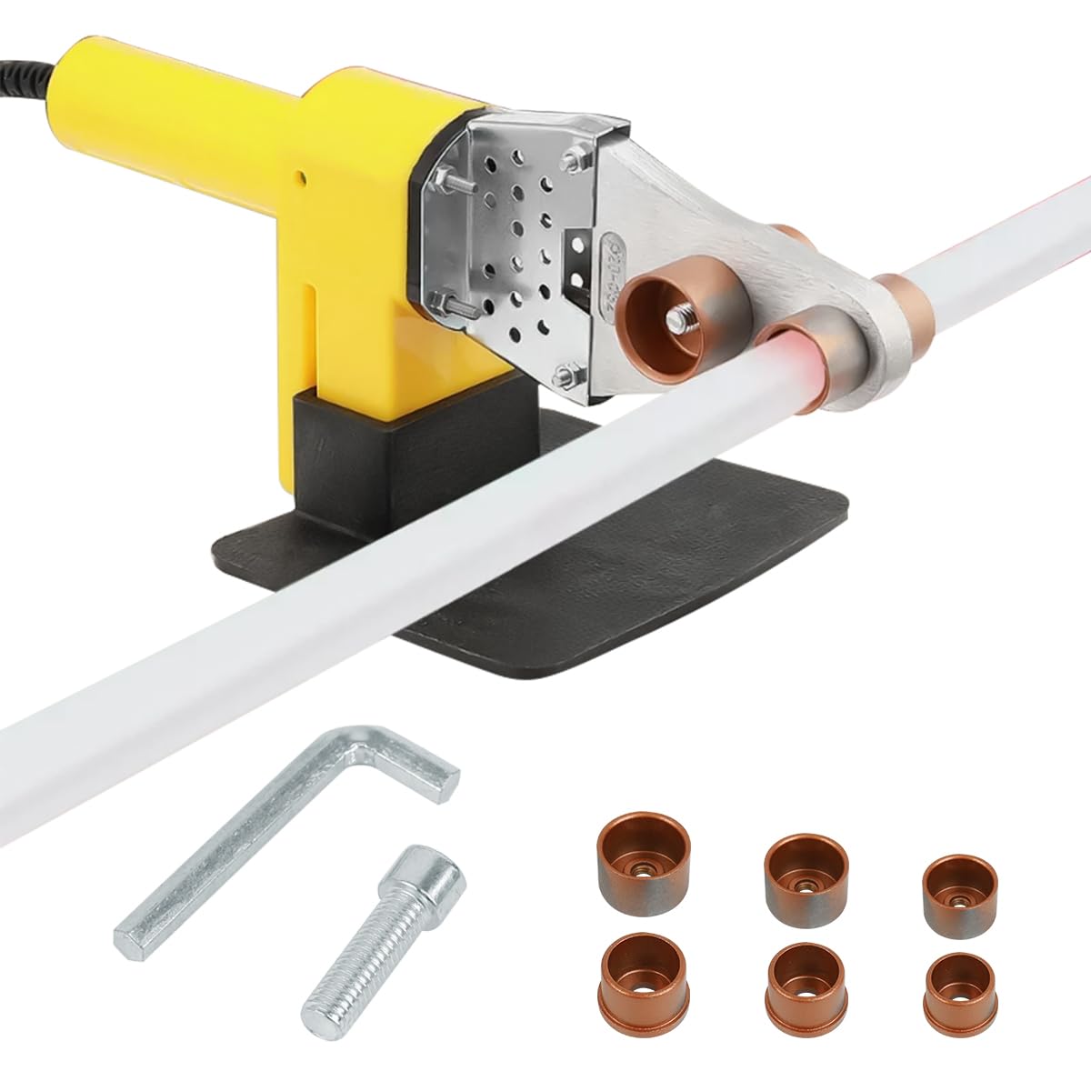 Serplex® Plastic Pipe Welding Machine 220V 800W Socket Fusion Welding Machine Pipe Welding Machine with 0.79/0.98/1.30 Die Head Universal Pipe Welding Machine for PPR/PE/PPC Pipe, Plug and Go (B0CZXKRXKR) Amazon Price History, Amazon Price Tracker