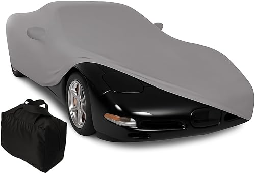 C5 Corvette 1997-2004, funda para auto Ultraguard satinada, elastizada, para interiores, Plateado disponible en Yaxa Costa Rica