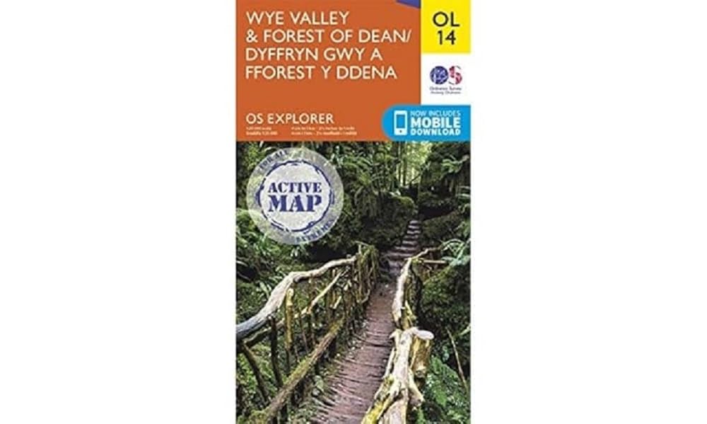 Wye Valley & Forest of Deane (Sheet map, folded)
