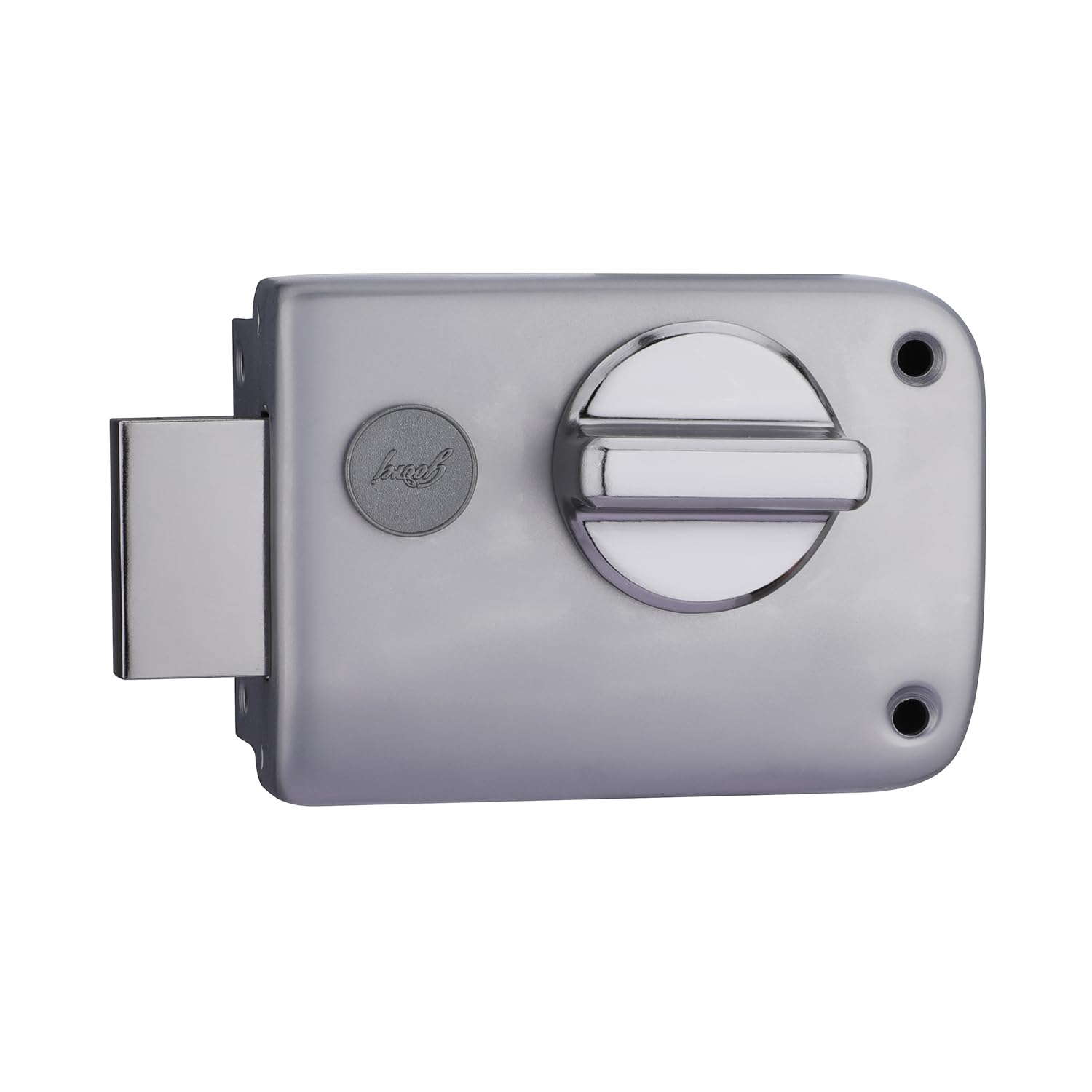 Godrej Rim Lock I Rim Deadbolt Ultra XL+ I 1CK Deadbolt I for Inside Opening Wooden Door | Left/Right Handed Doors I 4 Keys I 5-Year Warranty I Manual Locking l Matte Black Nickel Finish