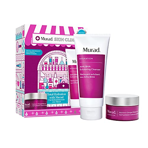 Murad - Total Hydration with Murad, 2-piece Gift Set with AHA/BHA Exfoliating Cleanser and Nutrient Charged Water Gel ($104 Value)