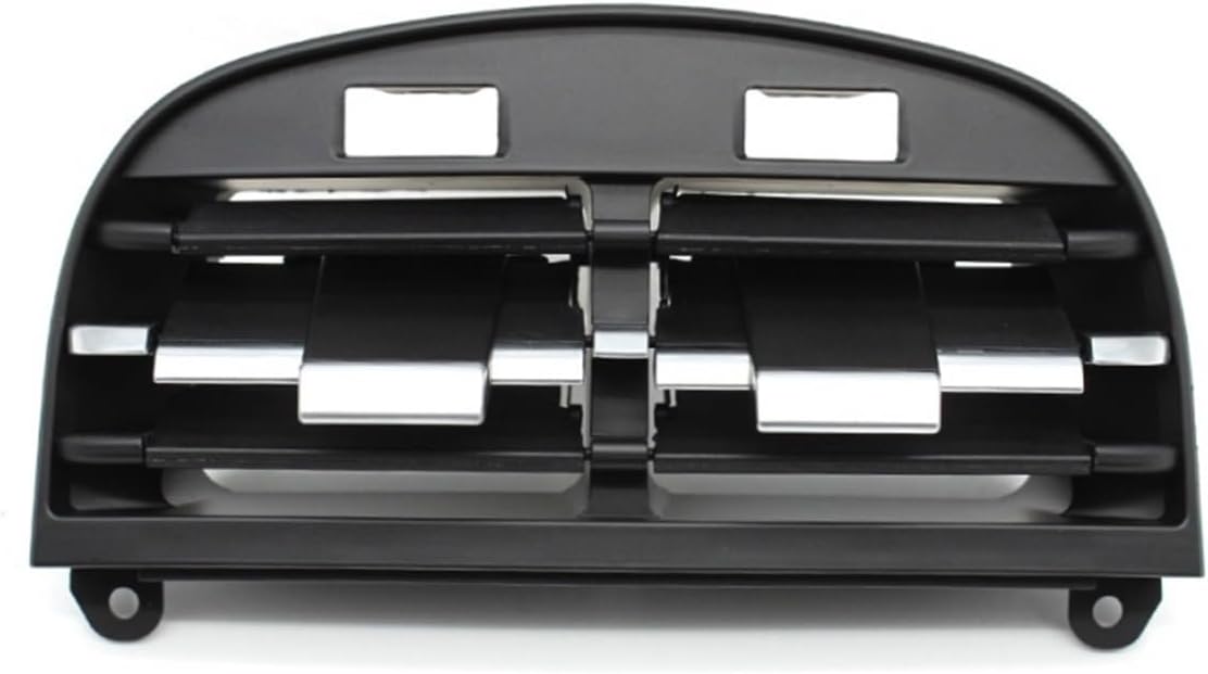 Rear Console Air Conditioner Ac Vent Grille Outlet Cover Panel Compatible with Maserati Ghibli 2014 2015 2016 2017 2018 2019 2020 670021523(Black)