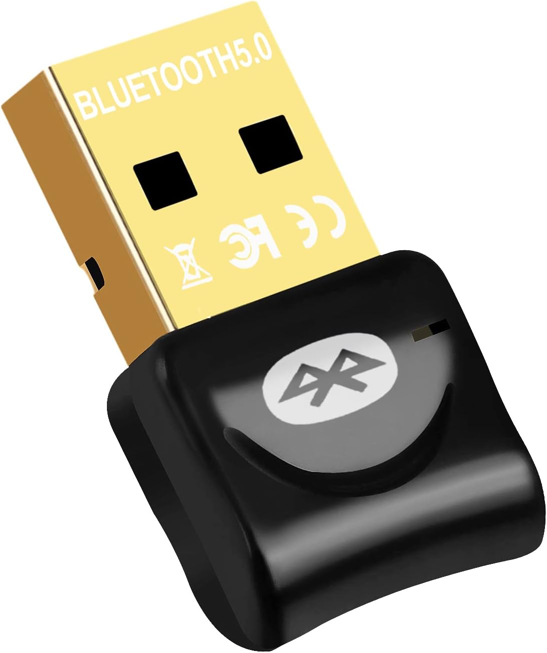Maxesla USB Bluetooth Adapter 5.0, Nano Bluetooth Dongle for Headset