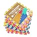 Yum Yum's 9 Pack of Multi Colour Baby Play Mat – 29x29cm EVA Foam Mats for Kids – Soft & Non Slip Interlocking Floor Mats – Waterproof 7mm Thick Foam Play Mat -Safe and Comfortable for Children