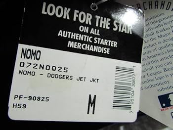 値下げ Dodgers ドジャース STARTER スターター NOMO スタジ Amazon.co.jp: STARTER ダッヂrs ロサンゼルス ドジャース 野茂
