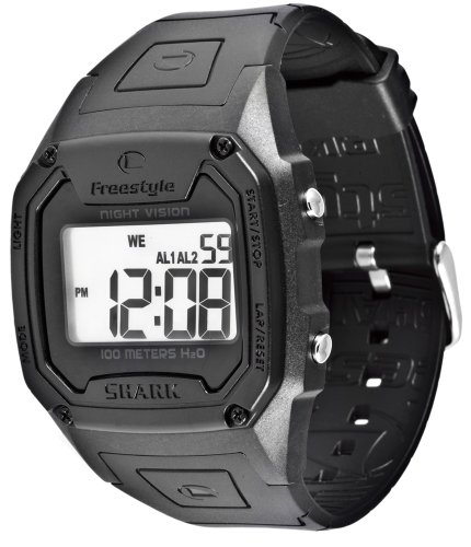 Freestyle Men's FS84909 Killer Shark Classic Oversized Retro Television Screen Case Digital Watch