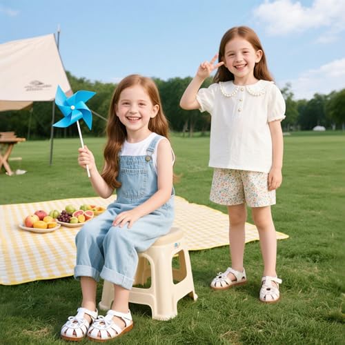 Image of Kiderence Toddler Girls Sandals Little Girls Kids Summer Shoes Toddler Sandals
