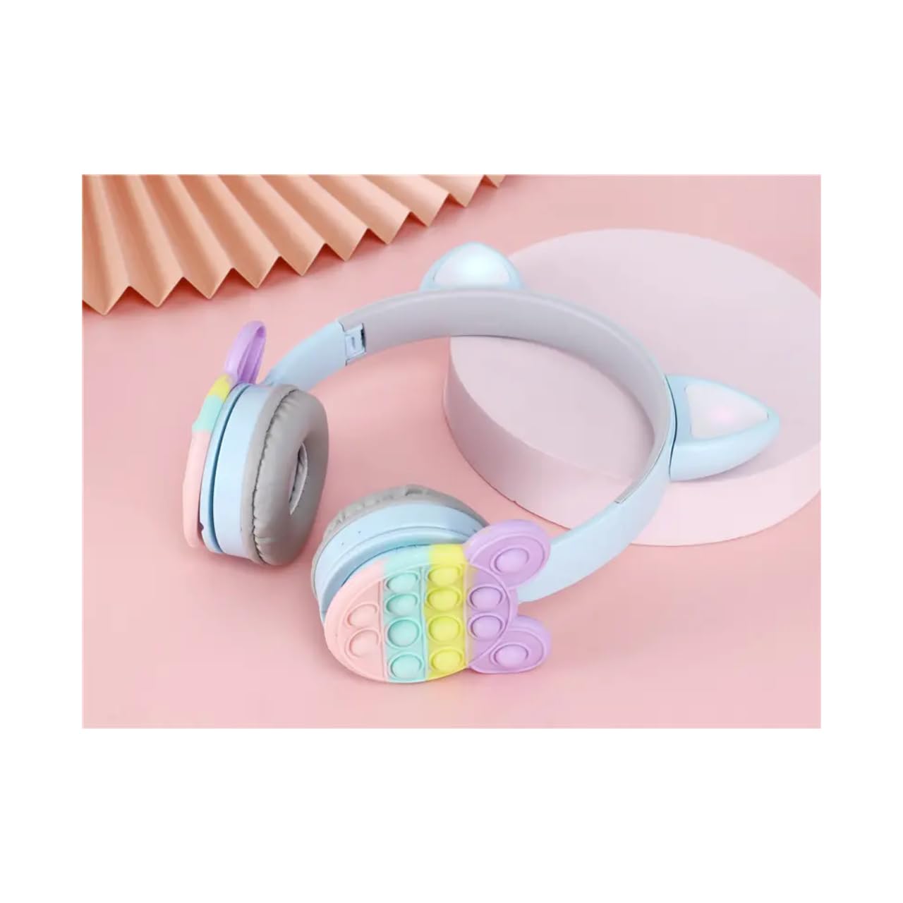 Wireless Kids Headphone Over-Ear BT 5.0 With TF Card Slot For Adults Kids Headphone